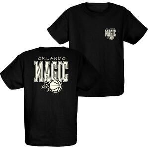 Blue 84 Unisex Kids Nba  Youth T-Shirt Pop Echo Black 2 Sided